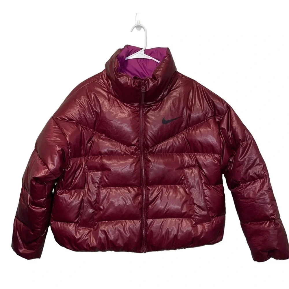 Nike Puffer Down Jacket  Size M - Picture 3 of 11